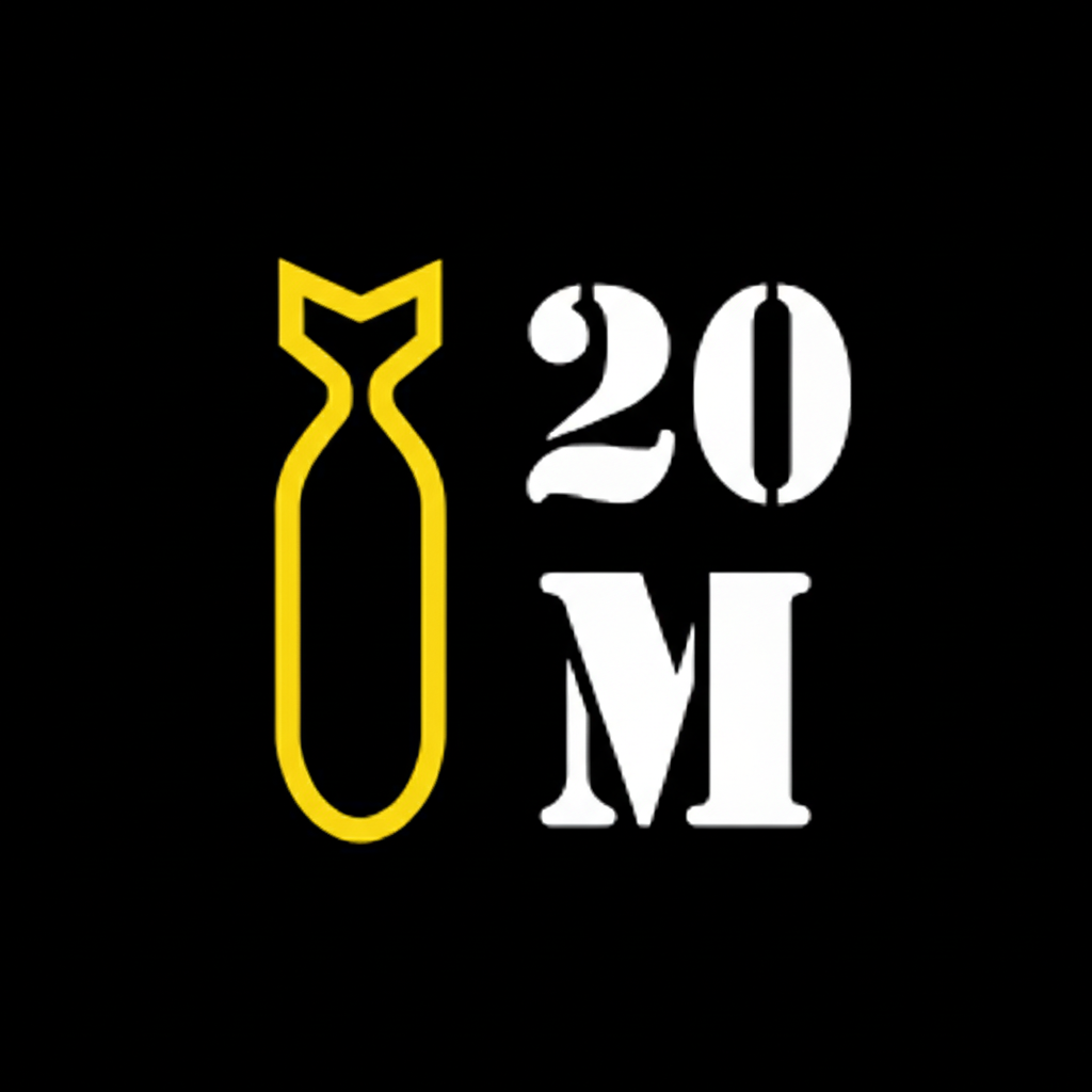 20 M Logo - 20th Mission